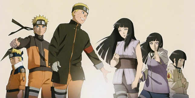 Evolução dos personagens de Naruto