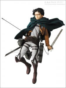 Levi Figure Shingeki no Kyojin Ataque dos Titans Attack on Titan 10