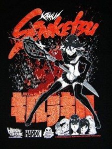 Kill la Kill camisetas T-Shirts 6~1