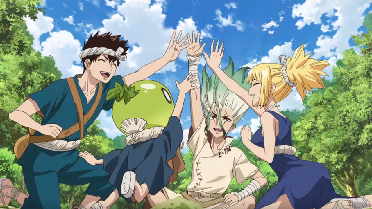 Dr. Stone é uma série um pouquinho inverossímil