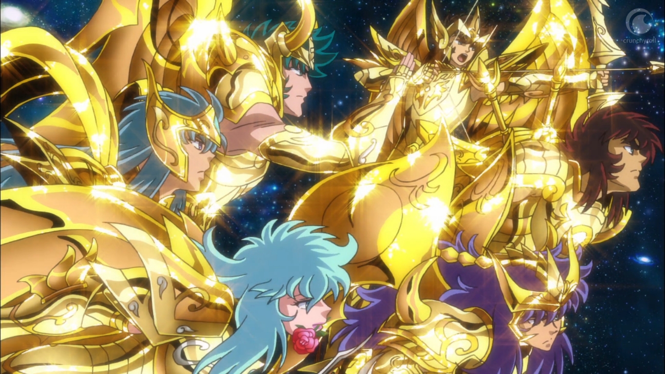 Anime Cavaleiros do Zodiaco Soul of Gold em Blu Ray