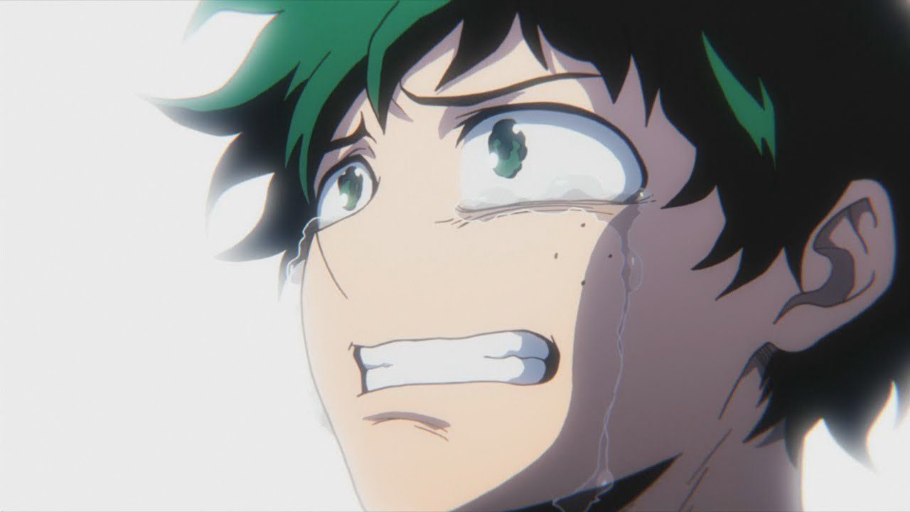 Bnha Deku Crying