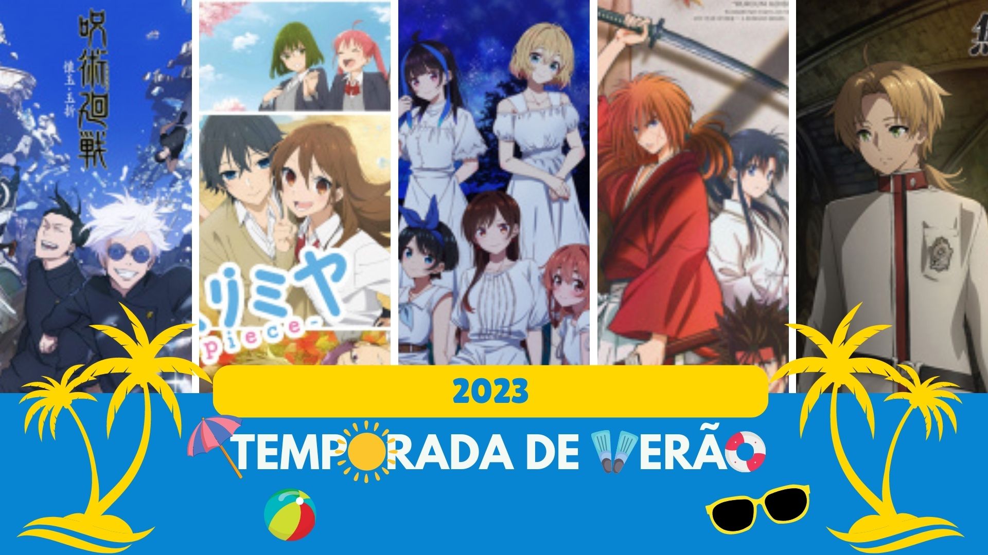 Confira os principais animes que chegam na temporada de verão 2019!